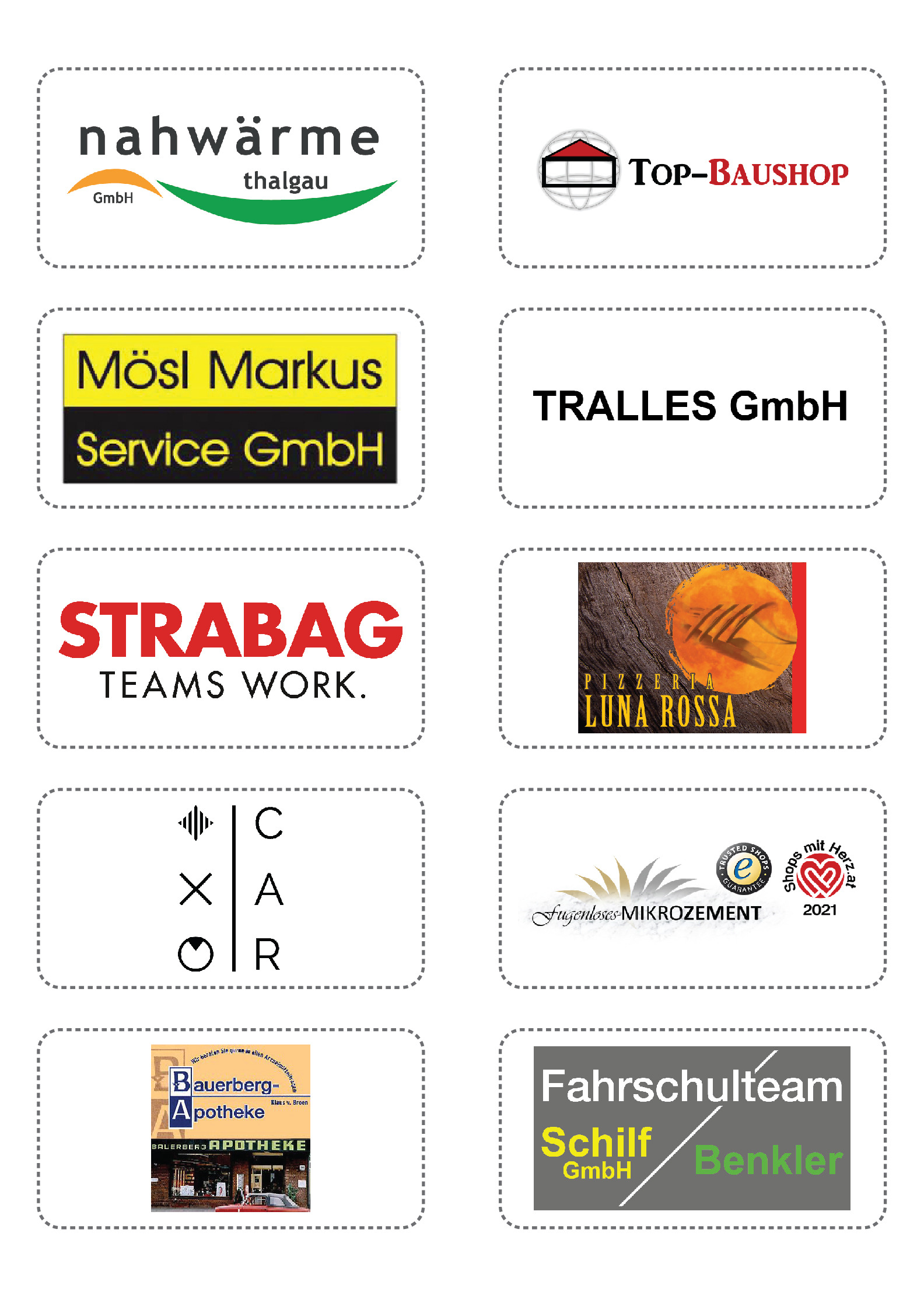 Weitere Sponsoren Seite 5